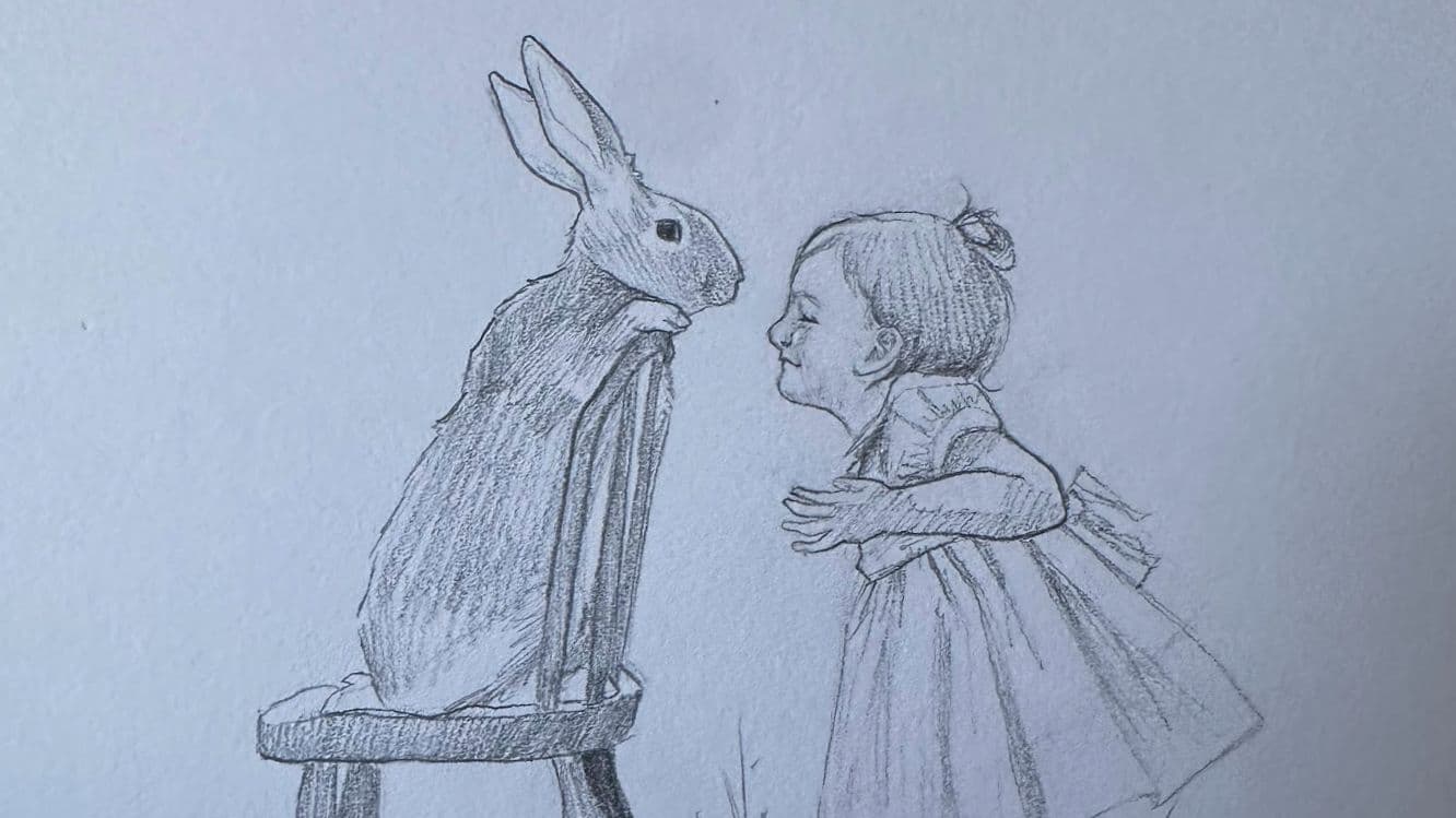 Baby and Rabbit