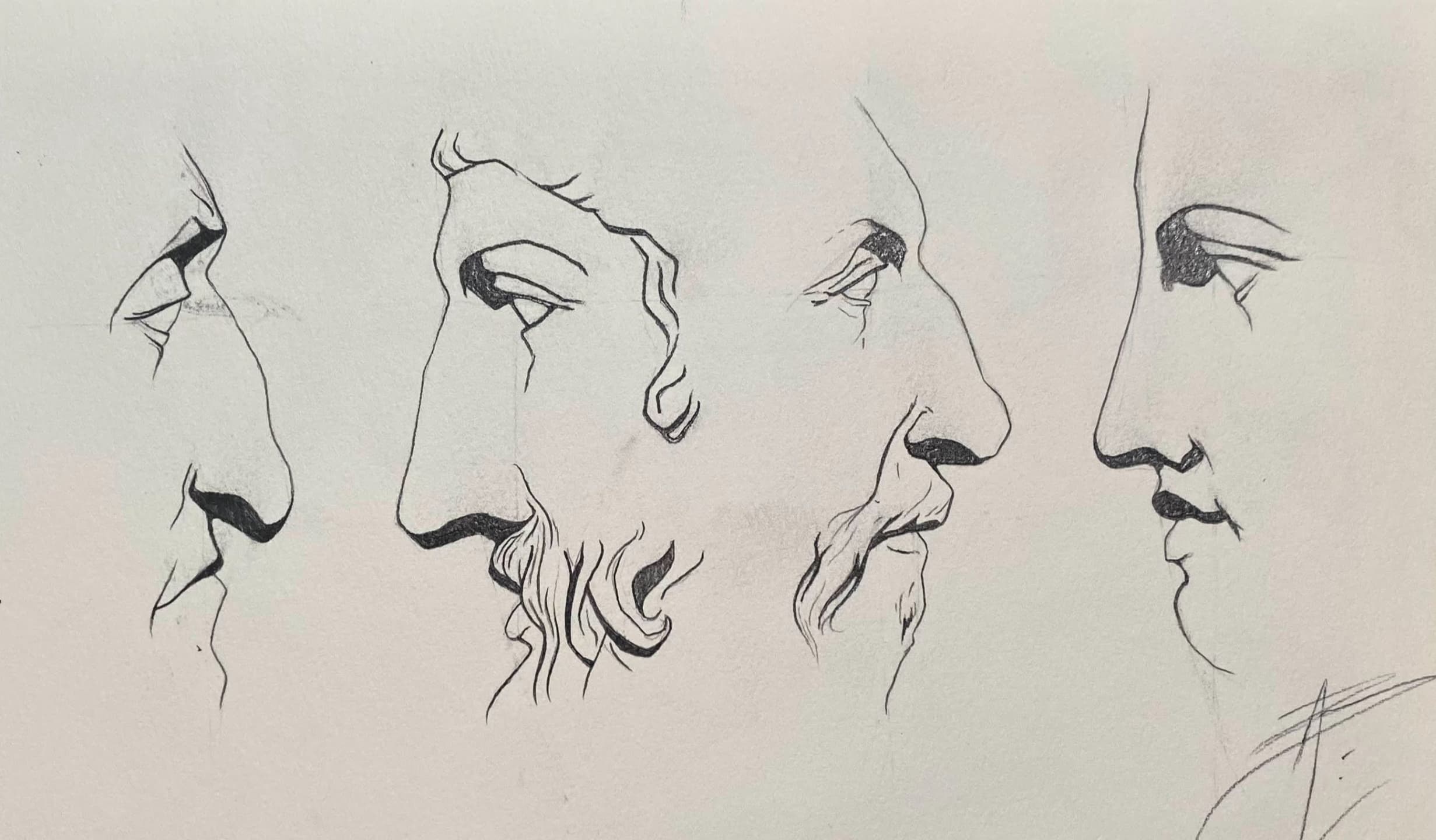 Bargue Faces