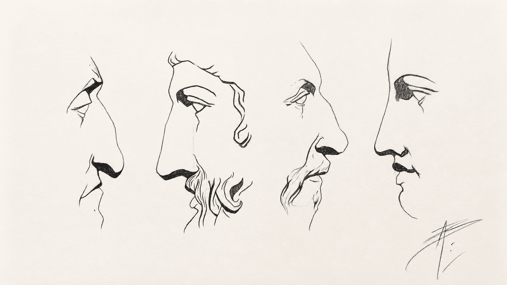 Bargue Faces