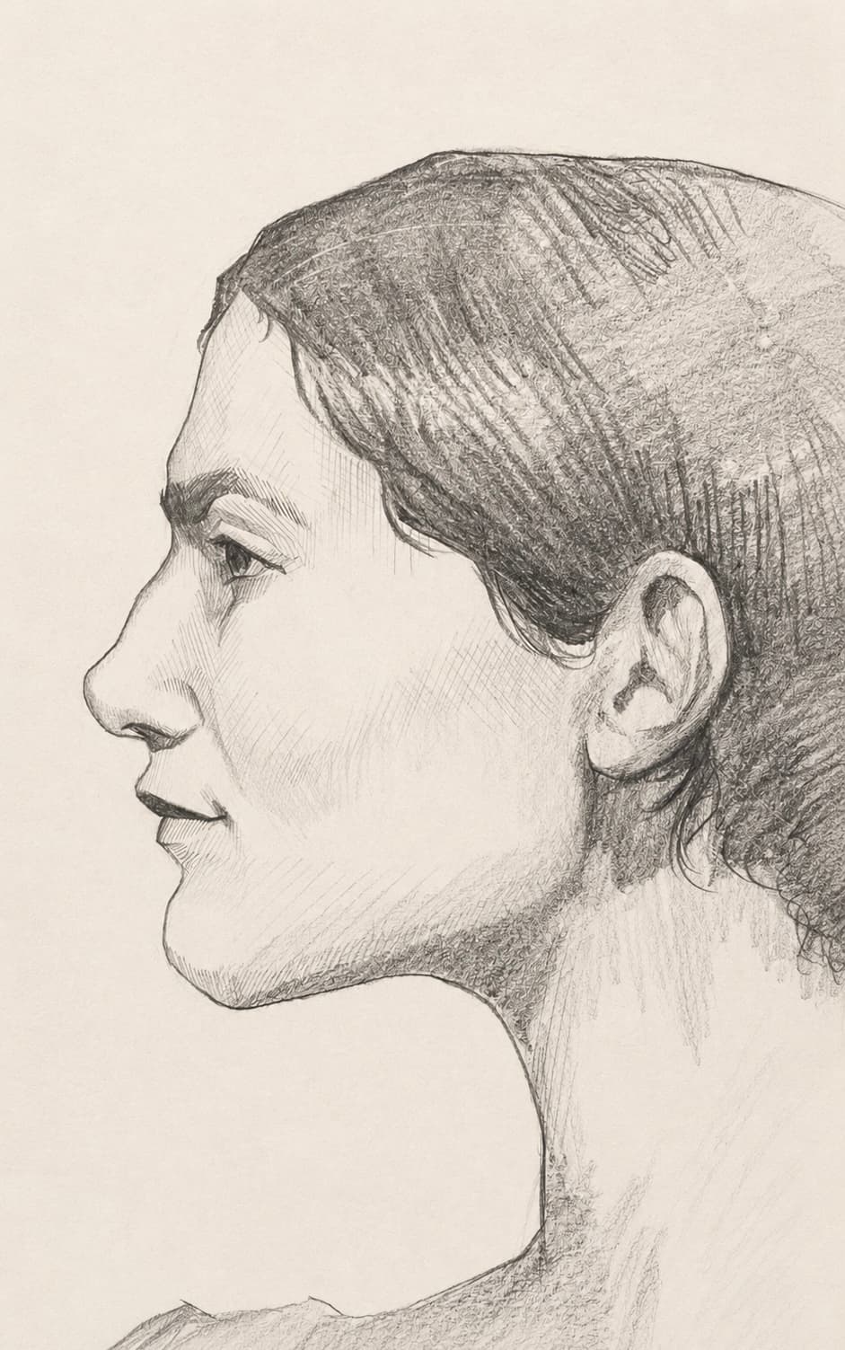 Side profile study